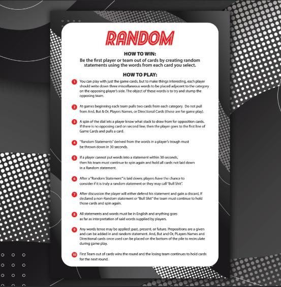 Random Board Games