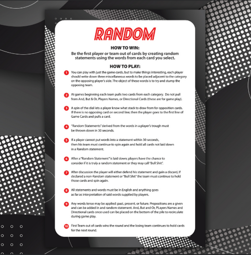 Random Board Games